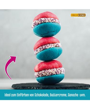 Decocino Fat-Soluble Blue Color Paste - 15g - Oil-Based Food Coloring for Chocolate Buttercream Fondant & Cake Dough | Ideal for Baking & Decorating - Buy Online on SooperMarket.com