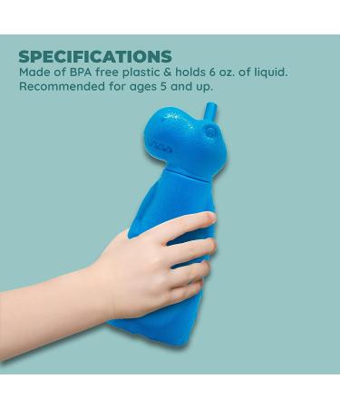 Brite Concepts Dinosaur Sippy Cup Bottle for Kids - 6 oz Capacity (Colors Vary) - Buy Online on SooperMarket.com
