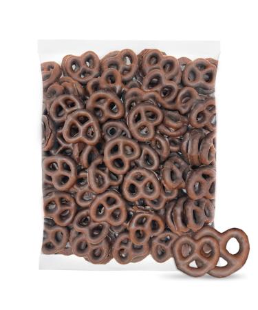 Dark Chocolate Covered Mini Pretzels, 2 Pound Bag