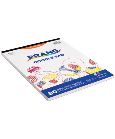 Prang (Formerly Art Street) Doodle Paper Pad  White  9" x 12"  80 Sheets - Buy Online on SooperMarket.com
