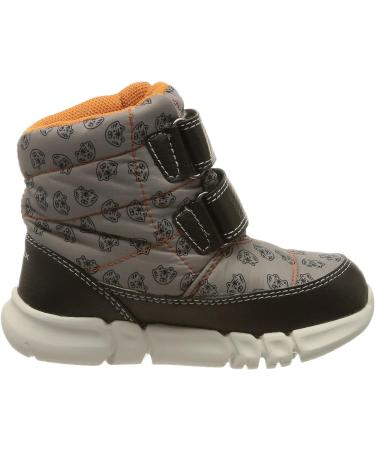 Geox Baby Flexyper Boy B ABX B Hi-Top Sneakers - 8.5 UK Child - Grey Orange - Buy Online on SooperMarket.com