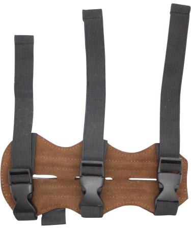 SAS 7.5 Leather Suede Arm Guard - Archery Bow Range Protector with 3-Strap Buckles - Buy Online on SooperMarket.com