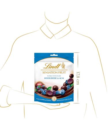 Lindt Chocolate Sensation Blueberry & Acai - 150g Dark Chocolate Praline Gift | Exquisite Fruit Filling | Perfect Chocolate Gift - Buy Online on SooperMarket.com