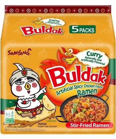Samyang Curry Flavour Hot Chicken Ramen Instant Noodle Halal (Pack of 40) by CNMART - Buy Online on SooperMarket.com