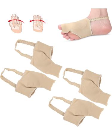 Bunion Corrector for Women and Men - Big Toe Separator and Straightener - Foot Care Tool for Bunion Relief - 2 Pairs (Size: L) - Buy Online on SooperMarket.com