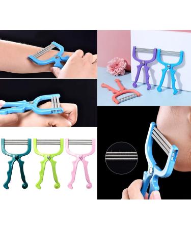 2-Piece Facial Hair Remover Handheld Spring Beauty Epilator Tool - Random Color - Buy Online on SooperMarket.com