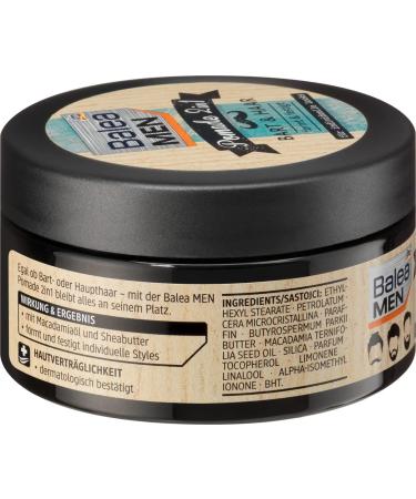 Balea MEN Pomade 2in1 for Beard & Hair - 100 ml | Premium German Hair Product - International Shipping Available - Buy Online on SooperMarket.com