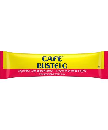 Caf Bustelo Espresso Style Dark Roast Instant Coffee 6 Count (Pack of 12) - Rich and Bold Espresso Flavor - Buy Online on SooperMarket.com
