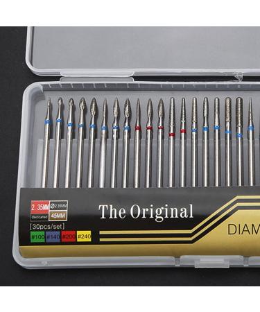 Diamond Cuticle Dead Skin Clean Grinding Burrs Set Drill Bits Dead Skin Nail Files Manicure Tool for Nail Salon Personal Manicure Grinding Polishing Peeling - Buy Online on SooperMarket.com