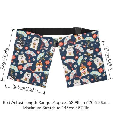Elastic Drain Holder Bag for Mastectomy - Adjustable Length Cute Dog Pattern Cartoon Design - Buy Online on SooperMarket.com
