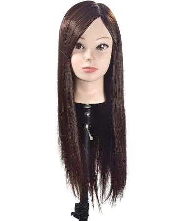 Tailor puppet female adjustable cosmetic window doll head hair styling 26 inch training head manicin head tailor bust stand