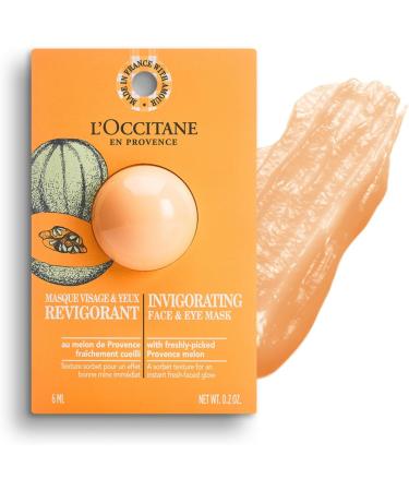 L'OCCITANE 3 in 1 Revitalizing Mask 6ml | Anti-Oxidant and Vitamin C Mask For All Skin Types | Revived and Glowing Skin - Buy Online on SooperMarket.com