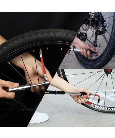 Kasanni 32-Piece Bicycle Valve Adapter Set | DV SV AV French Valve Adapters | Compatible with Air Pumps & Compressors - Buy Online on SooperMarket.com