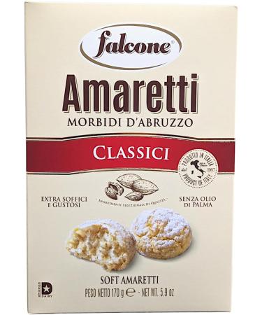 Falcone Soft Almond Amaretti 170g Pack of 3 Amaretti Mandorle Morbidi with Italia Solutions Kitchen Conversion Card - Buy Online on SooperMarket.com
