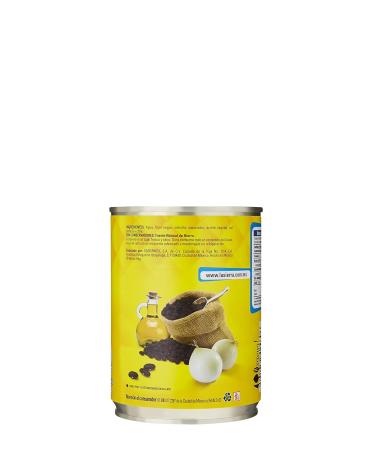 Whole Black Beans (Seasoned) 560g - Authentic Mexican Frijoles Negros Enteros LA SIERRA - International Shipping Available - Buy Online on SooperMarket.com