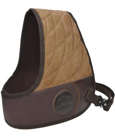 WAYNE'S DOG Leather Canvas Shooting Recoil Shields - Durable Construction for Range & Hunting - Coffee - Buy Online on SooperMarket.com
