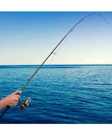 Goture Travel Fishing Rods 4 Piece Ultra Light Spinning Rod - Dark Green 8' - Best for Saltwater Trout, Bass, Walleye, Pike - Buy Online on SooperMarket.com
