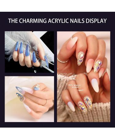 Acrylic Nail Art Brush Size 16 | 100% Pure Kolinsky Hair Oval Nail Brush for Professional Acrylic Application | DIY Home Salon Nail Extension Tool - Buy Online on SooperMarket.com
