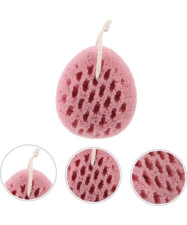 PLAFOPE Bath Sponge Sponges Scrubber Exfoliating Sponge Skin Bath Ball Sponge Bath Balls Bath Back Sponge Bathing Bubble Making Sponge Showering Ball Bath Flower Tool Girl The Bubble Pink - Buy Online on SooperMarket.com
