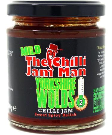 The Chilli Jam Man Mixed Box - Set of 3 Sweet Spicy Hot Chilli Pepper Relish - 3 x 200g - Buy Online on SooperMarket.com