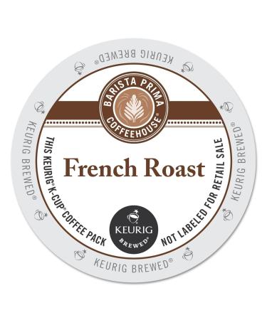 Barista Prima Coffeehouse French Roast Coffee Keurig K-Cups 72 Count