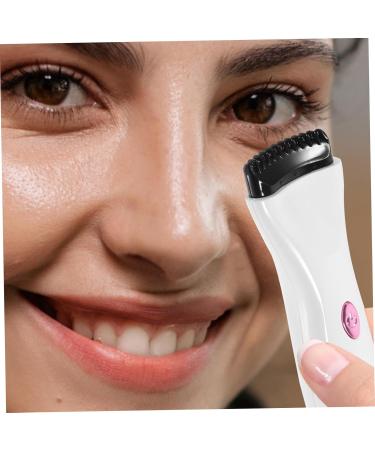 HAPINARY Eyelash Curler Eyelash Brush Eyelash Clips Eyelash Beauty Tool Electric Eyelash Curling Tool Heated Lash Curler Eyelash Heating Curler White Makeup Tools Miss Make up Abs - Buy Online on SooperMarket.com