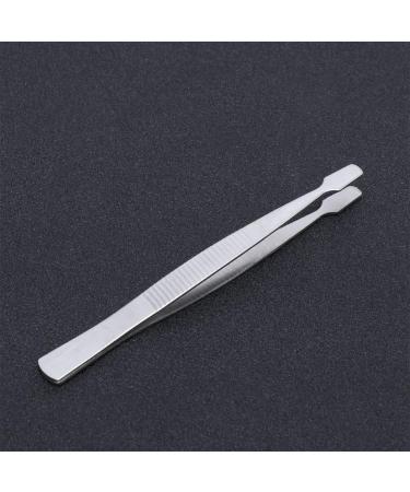 Mipcase Small Tweezers 2 Pcs Set - 11cm Insect Layering Tools - Silver Precision Tweezers for Craft & Detail Work - Buy Online on SooperMarket.com