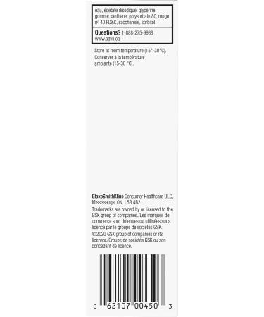 Advil Pediatric Drops Fever and Pain Reliever for Infants Grape Flavour 24 mL 24 ml (Pack of 1) Grape - Buy Online on SooperMarket.com