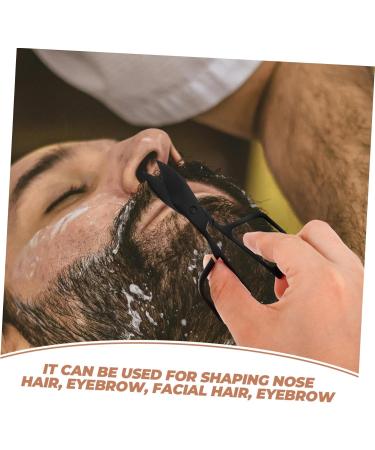NOLITOY Portable Nose Hair Trimmer & Multi-Function Eyebrow Scissors - Mustache & Nose Hair Remover Tools for Men & Women - Buy Online on SooperMarket.com
