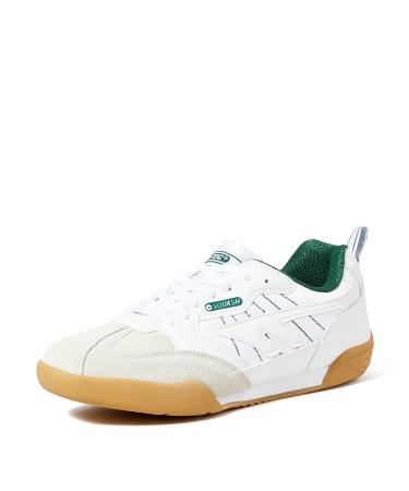 Hi-Tec sports shoe unisex Squashclassic C002138-011-01 36 EU White White Green