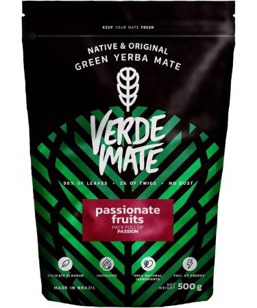 Verde Mate Green Mango & Maracuya Passionate Fruits Frutos Tropicales 3x500g | Fruity Yerba Mate Set - Buy Online on SooperMarket.com