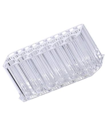 Eyeliner Holder 26 Compartments Widely Used PS Material Practical Lip Liner Organizer for Home Use