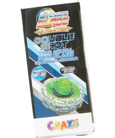 Craze Blade Evolution - Double Shot Premium Martial Cord Kreisel Metal with Launcher | Best Children s Roundabout Toy for Young Scouts | Model 42458 - Buy Online on SooperMarket.com