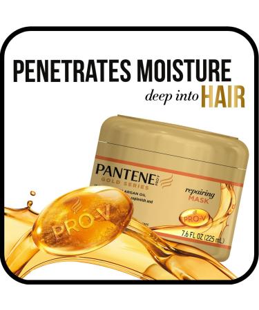 Pantene Pro-V Gold Series Repairing Mask with Argan Oil - 7.6 fl oz - Buy Online on SooperMarket.com