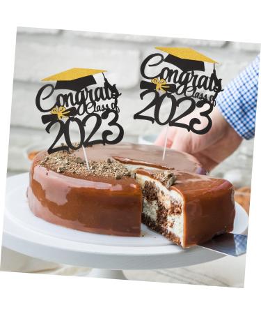 IMIKEYA 6pcs 2023 Graduation Cake Decorating Cupcake Decorating Class a Customs 2022 Graduation Cake Picks Graduation Cake Decorations 2023 Graduation Cupcake Party Supplies Make up As Shown 15x14.3cm - Buy Online on SooperMarket.com