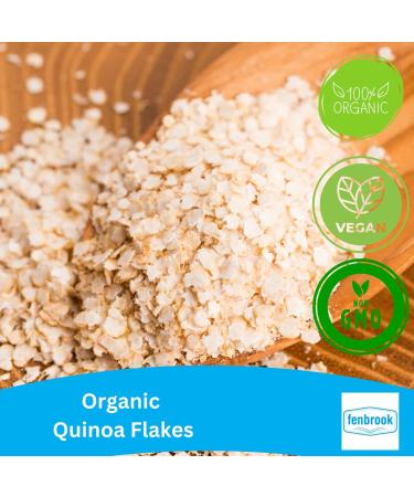 Organic Quinoa Flakes 1kg | Certified Organic by Fenbrook Organic - Buy Online on SooperMarket.com