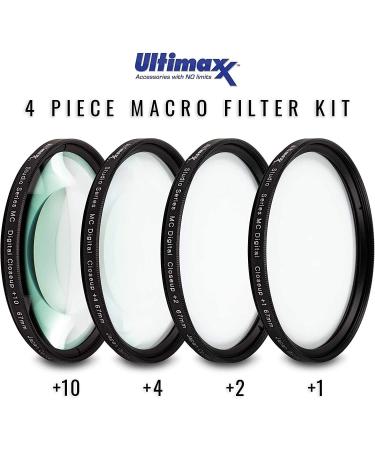 Ultimaxx 58MM Lens Filter Accessory Kit for Canon EOS 90D, 80D, Rebel T7i, T6i & More - Buy Online on SooperMarket.com