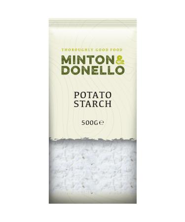 Minton & Donello - Potato Starch Fine & Gluten-Free Ideal for Baking & Thickening 6 x 500g