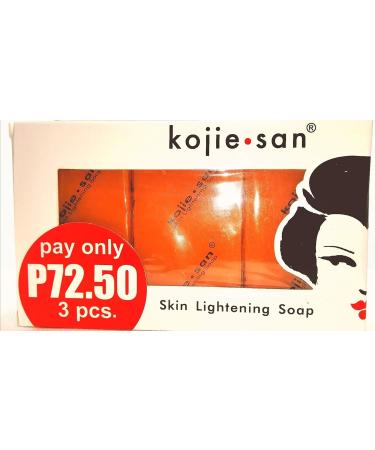 Kojie San Skin Lightening Kojic Acid Soap 2 Bars 65 Grams) Skin Lightening Coconut Fresh Orange 65 g (Pack of 2) - Buy Online on SooperMarket.com