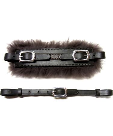 Buy PS Horse Article Set Bitless Bridle - Real Sheepskin Brown with Silver Fittings | International Shipping Available - Buy Online on SooperMarket.com