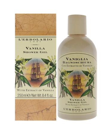 L'Erbolario Vanilla Bath and Shower Gel 1 pack (1 x 250 ml)