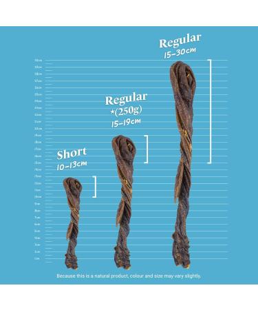 SKIPPER'S Wolf Fish Skin Twists - Grain Free Dog Treat Great for Dogs Teeth Handmade & Gently Air Dried Healthy Natural Dog Dental Sticks | Long Lasting Hypoallergenic Chew Treats Regular (250g) Regular 250 g (Pack of 1) - Buy Online on SooperMarket.com