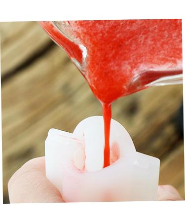 EXCEART 2pcs Handmade Soap Sandwich Cupcake Mold Cookie Mold Cake Pops Mold Bread Soap Making Supplies Silicone Baking White Desktop Craft Mold Creative Sandwich Tube Mold Love Whitex2pcs 32.1X5.3cmx2pcs - Buy Online on SooperMarket.com