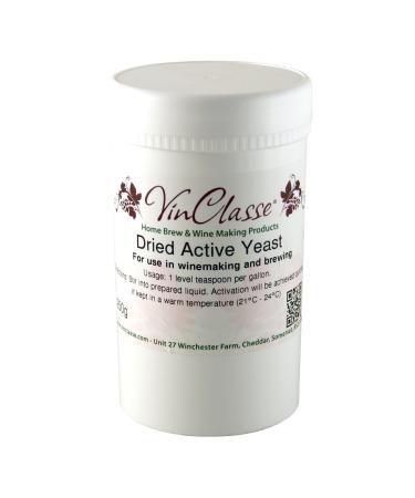 VinClasse Dried Active Wine Making Yeast - 250g Tub