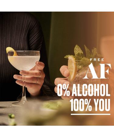 Free AF Tasting Pack | Non-Alcoholic Sparkling Cocktail | Gluten-Free, Low Calorie, Low Sugar | 6 Pack of 8.4 fl oz Cans - Buy Online on SooperMarket.com