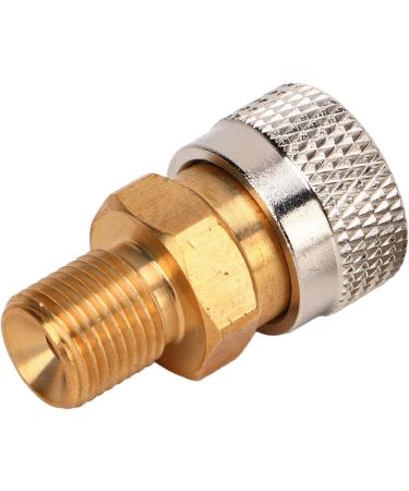 Bediffer 1/8 BSPP Quick Release Coupler Socket - CNC Machined for Pneumatic Toys - Buy Online on SooperMarket.com
