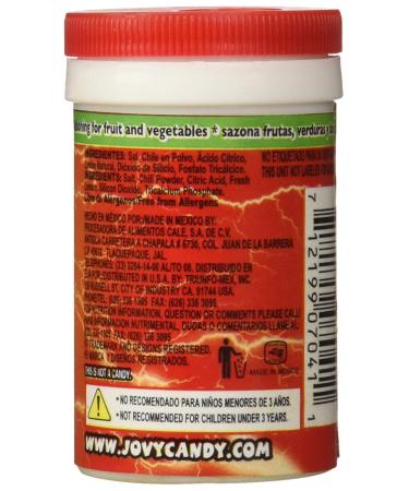 Jovy Acirrico Sour Hot Chilli Powder with Salt & Lemon Novelty Candy 10 pcs - Buy Online on SooperMarket.com