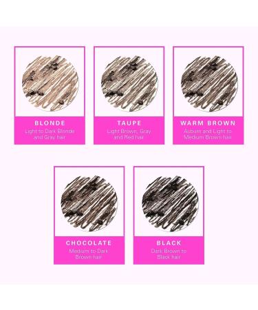 PYT Beauty Defining Eyebrow Pencil Set - Taupe (3 Pack) - Buy Online on SooperMarket.com
