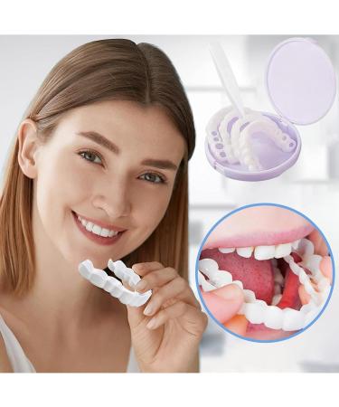 SJENG Smile Bright - 4 Pairs of dentures and 4 Pieces of Tweezers Best Dentures and False Teeth Set with Bonus Tweezers - Enhance Your Smile Today - Buy Online on SooperMarket.com