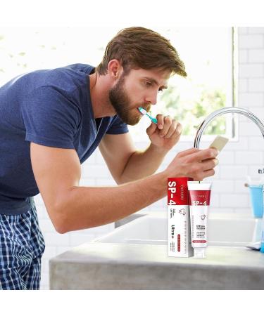 Yayashi SP-4 Probiotic Toothpaste | Natural Tooth Whitener & Brightening Cloam Paste for Fresh Breath | Complete Tooth Care & Spot Removal - Buy Online on SooperMarket.com